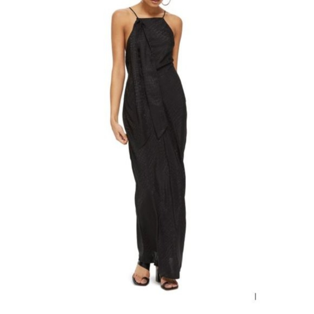 NEW with tag Topshop Long Satin Evening Dress